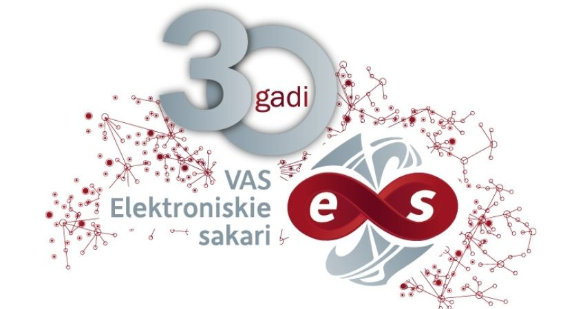 VAS ES 30 gadu jubilejas logo