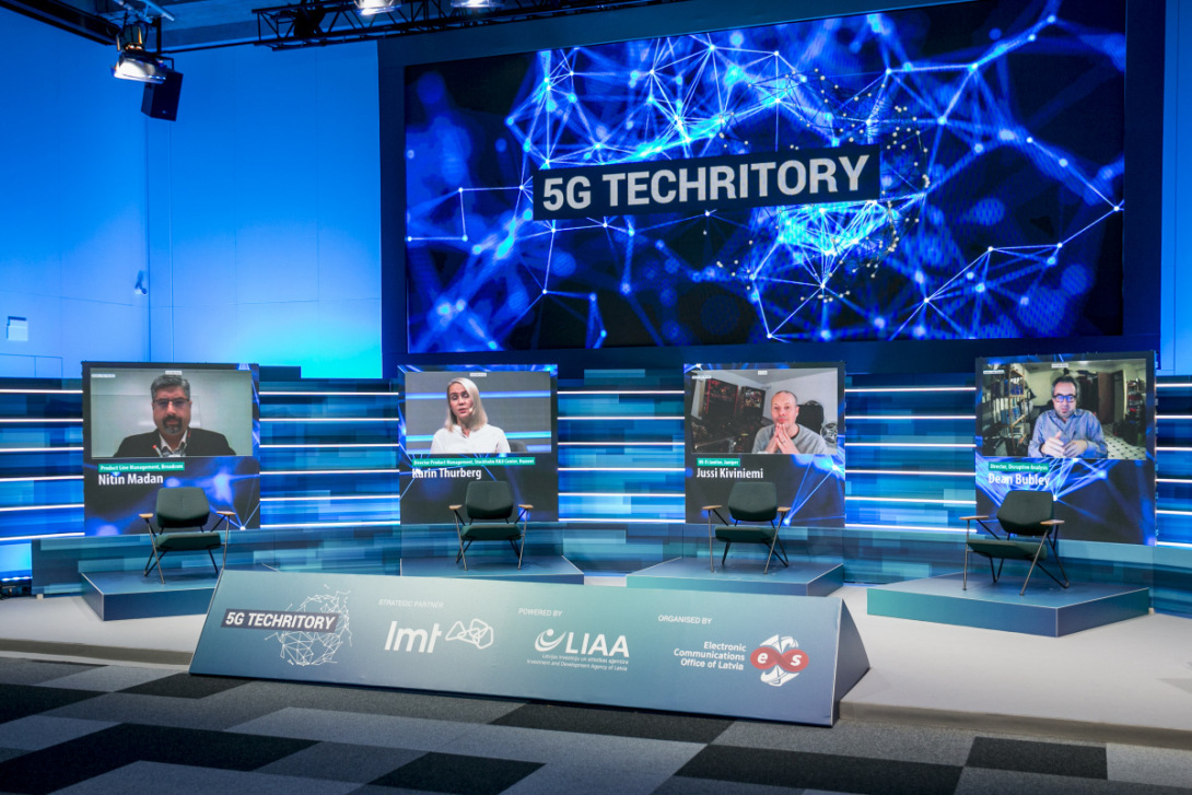 Foruma “5G Techritory” norisei radīta īpaša konferenču platforma kvalitatīvai satura pārraidīšanai attālināti