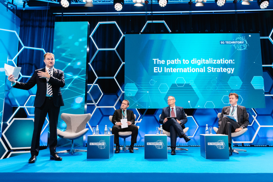 5G Techritory paneļdiskusija THE PATH TO DIGITALIZATION: EU INTERNATIONAL STRATEGY